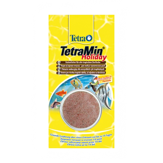 Tetra Min Holiday корм для тропических рыб, таблетка на срок до 14 дней
