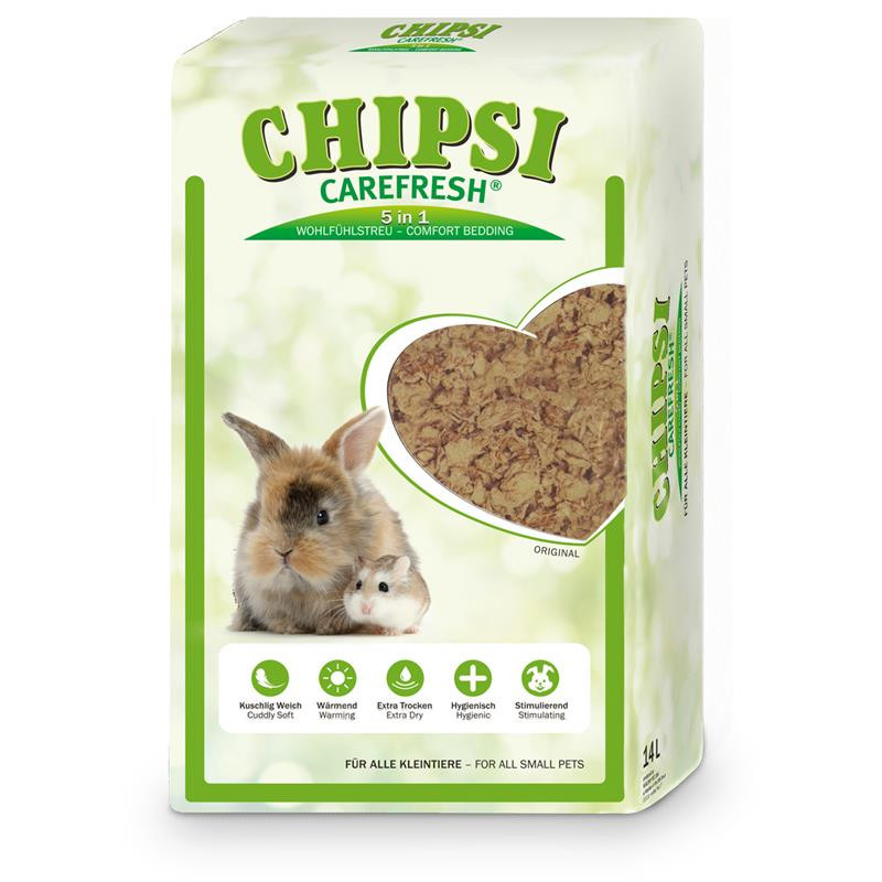 Chipsi CareFresh Original бумажный наполнитель/подстилка для мелких домашних животных