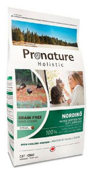 Pronature Holistic Grain Free NORDIKO с индейкой и чечевицей