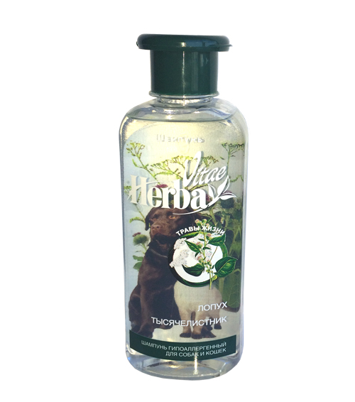 Herba Vitae шампунь гипоаллергенный для собак и кошек 250 мл