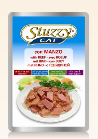 Stuzzy Cat с говядиной в соусе 100 гр