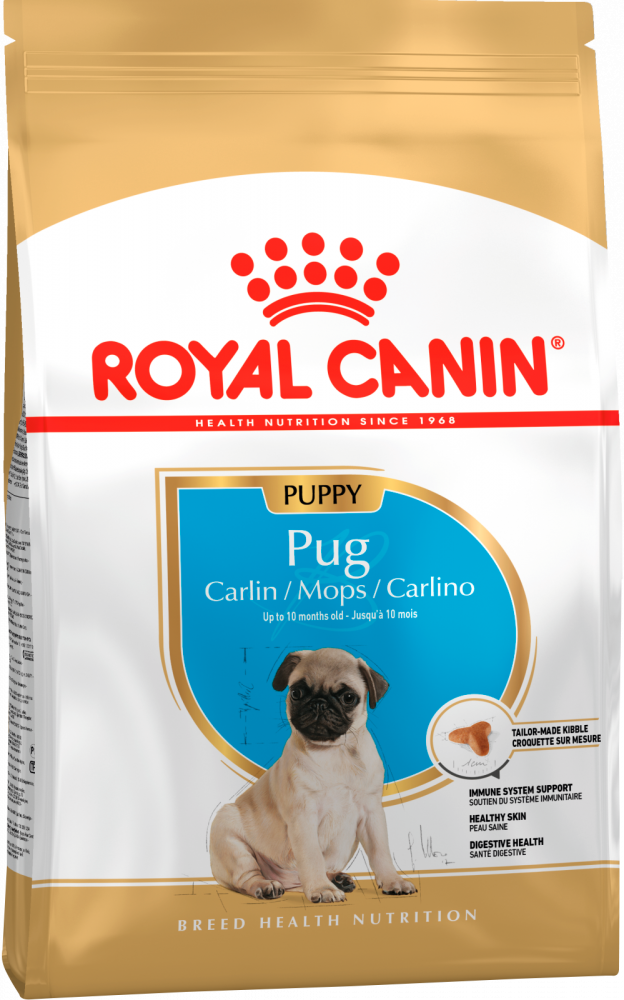 Royal Canin Pug Puppy для щенков породы Мопс