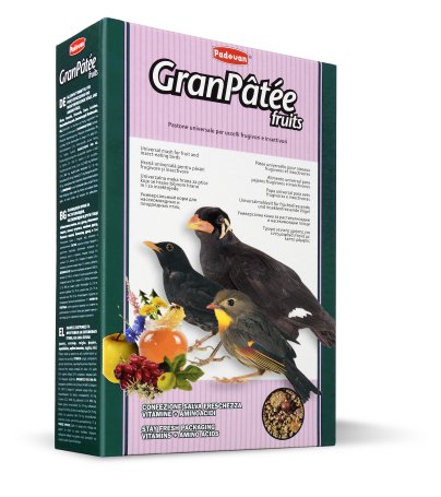 Padovan Granpatee Fruits комплексный корм для насекомоядных птиц и других птиц