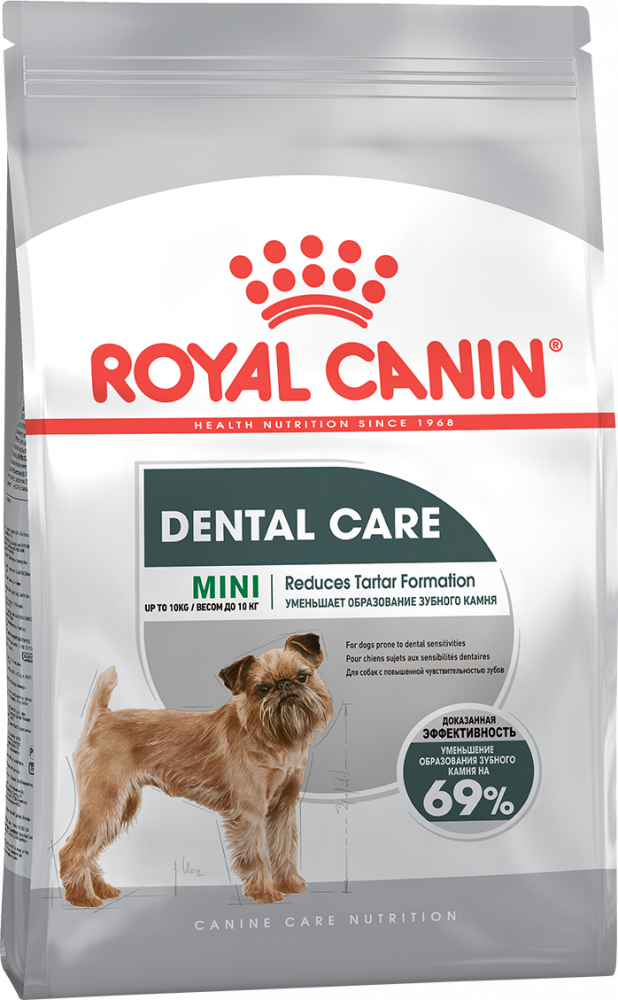 Royal Canin Mini Dental Care для собак с повышенной чувствительностью зубов