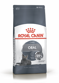 Royal Canin ORAL CARE для кошек, обеспечивающее гигиену полости рта и защиту пищеварительного тракта в возрасте от 1-го года до 10-ти лет