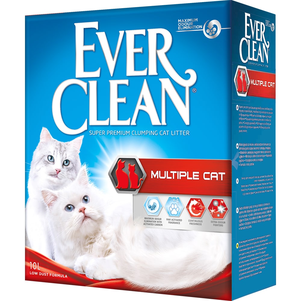 Ever Clean Multiple Cat наполнитель для нескольких кошек