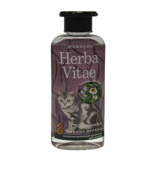 Herba Vitae антипаразитарный шампунь для кошек 250 мл