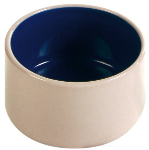TRIXIE 0,1 л 7 см миска для грызунов керамическая кремово голубая