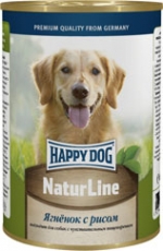 Happy Dog консервы Ягненок с Рисом 410 гр