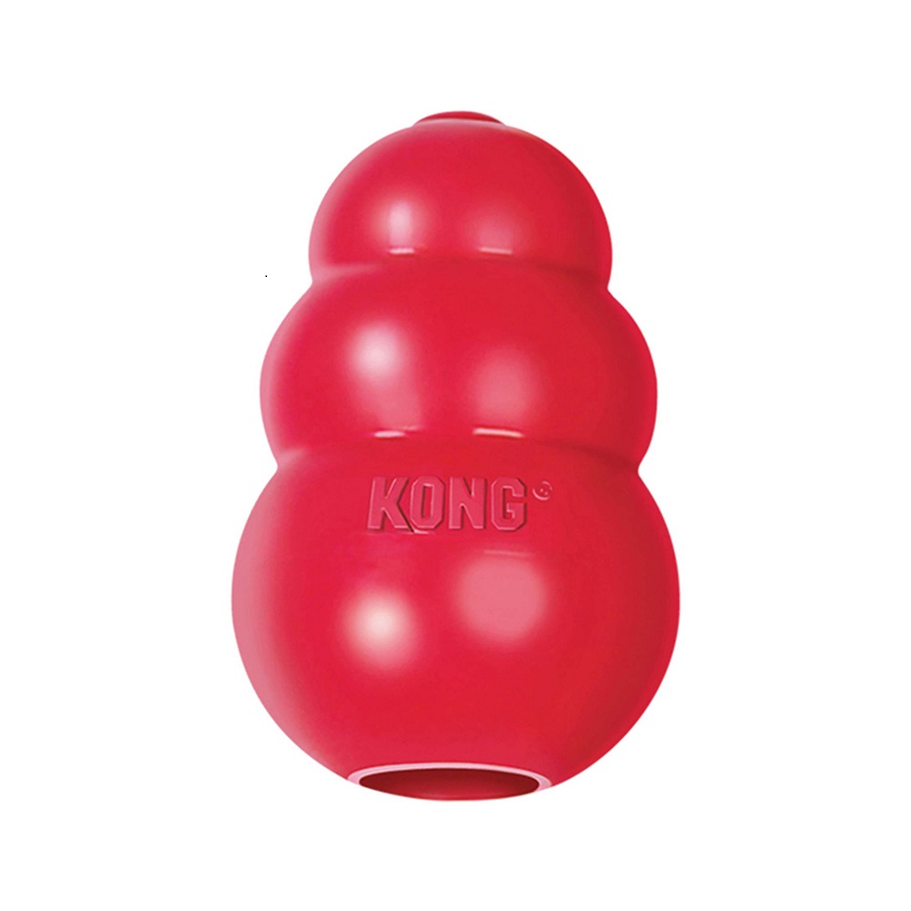 KONG Classic игрушка для собак "КОНГ" M средняя 8х6 см	