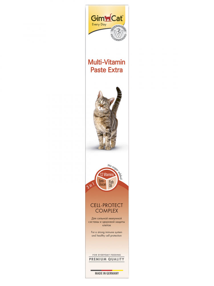 Gim Cat Multi-Vitamin Paste Extra витаминизированная паста для кошек