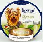 Happy Dog NaturLine кролик паштет 85 гр