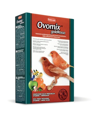 Padovan Ovomix Gold Rosso дополнительный корм для зерноядных птиц