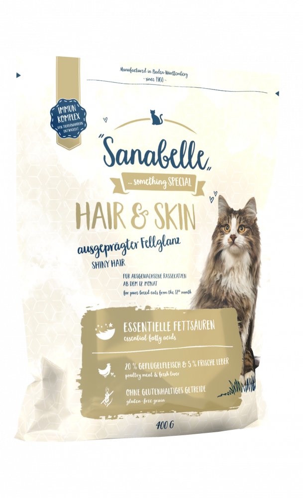 Bosch Sanabelle Hair & Skin для выставочных и привередливых кошек