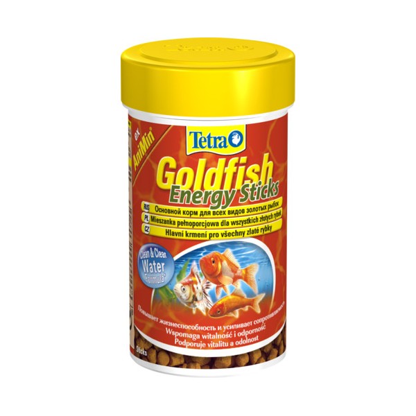 Tetra Goldfish Energy корм для золотых рыбок, палочки