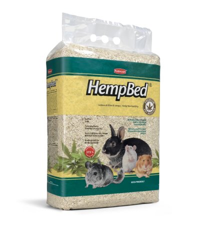 Padovan Hempbed подстилки из пенькового волокна для кроликов, грызунов и других мелких домашних животных 3 кг / 30 л