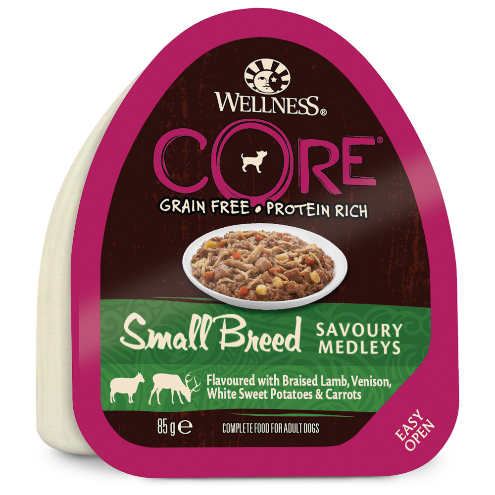 Core Small Breed консервы из баранины с олениной, белым сладким картофелем и морковью для собак мелких пород 85 гр