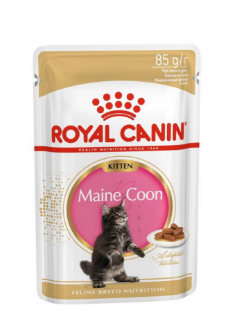 Royal Canin Kitten Maine Coon Кусочки в соусе для котят Мэйн-кун 85 гр