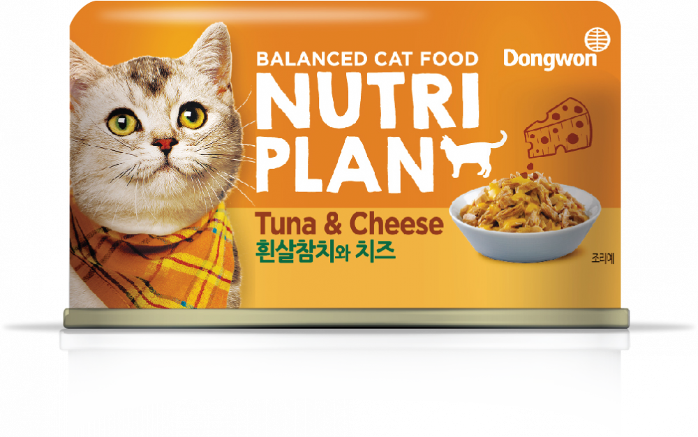 NUTRI PLAN в собственном соку тунец с сыром грудкой для кошек в банке 160 гр