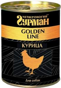 Четвероногий Гурман «Golden Line» с курицей 340 гр