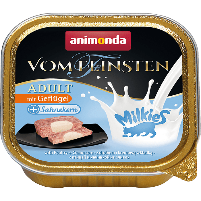 Animonda Vom Feinsten With Gourmet Centre Cat - With Poultry + Cream Core 100 гр