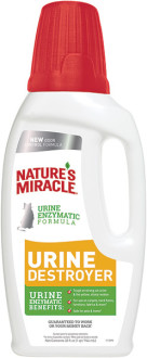 Nature's Miracle уничтожитель пятен, запахов и осадка от мочи кошек NM Urine Destroyer