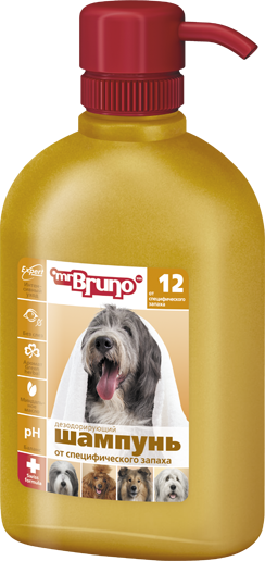 Мистер Бруно Шампунь-дезодорант для собак