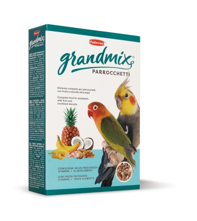 Padovan Grandmix Parrocchetti комплексный корм для средних попугаев
