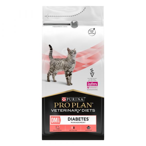 PURINA DM Veterinari Diet Feline сухой - питание для кошек при сахарном диабете