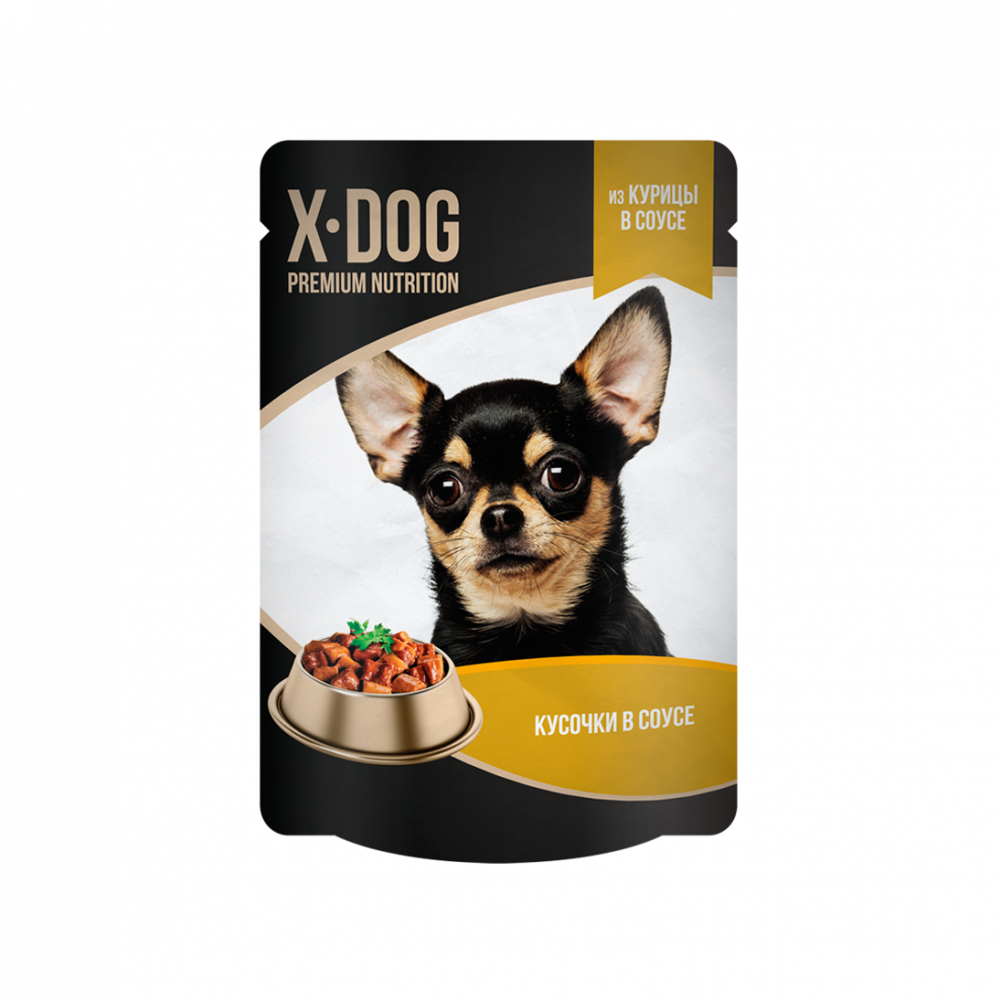 X-Dog из курицы в соусе 85 гр