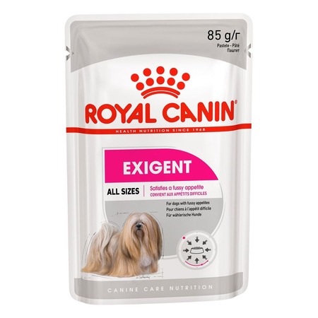 Royal Canin Exigent Care для привередливых взрослых собак всех пород паштет 85 гр