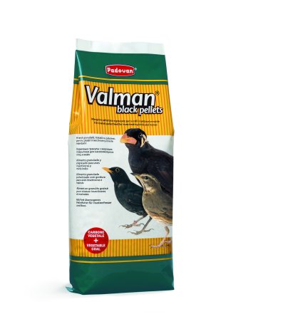 Padovan Valman Black Pellets комплексный корм для насекомоядных птиц