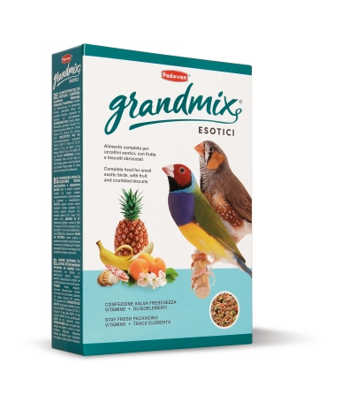 Padovan Grandmix Esotici комплексный корм для маленьких экзотических птиц