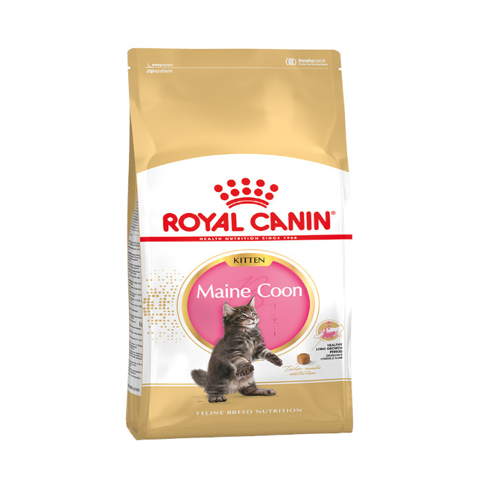 Royal Canin Kitten Maine Coon для котят породы Мэйн Кун, а также для котят крупных пород