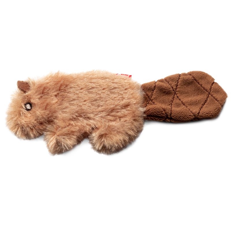 Gigwi игрушка для кошек бобренок с кошачей мятой 16 см