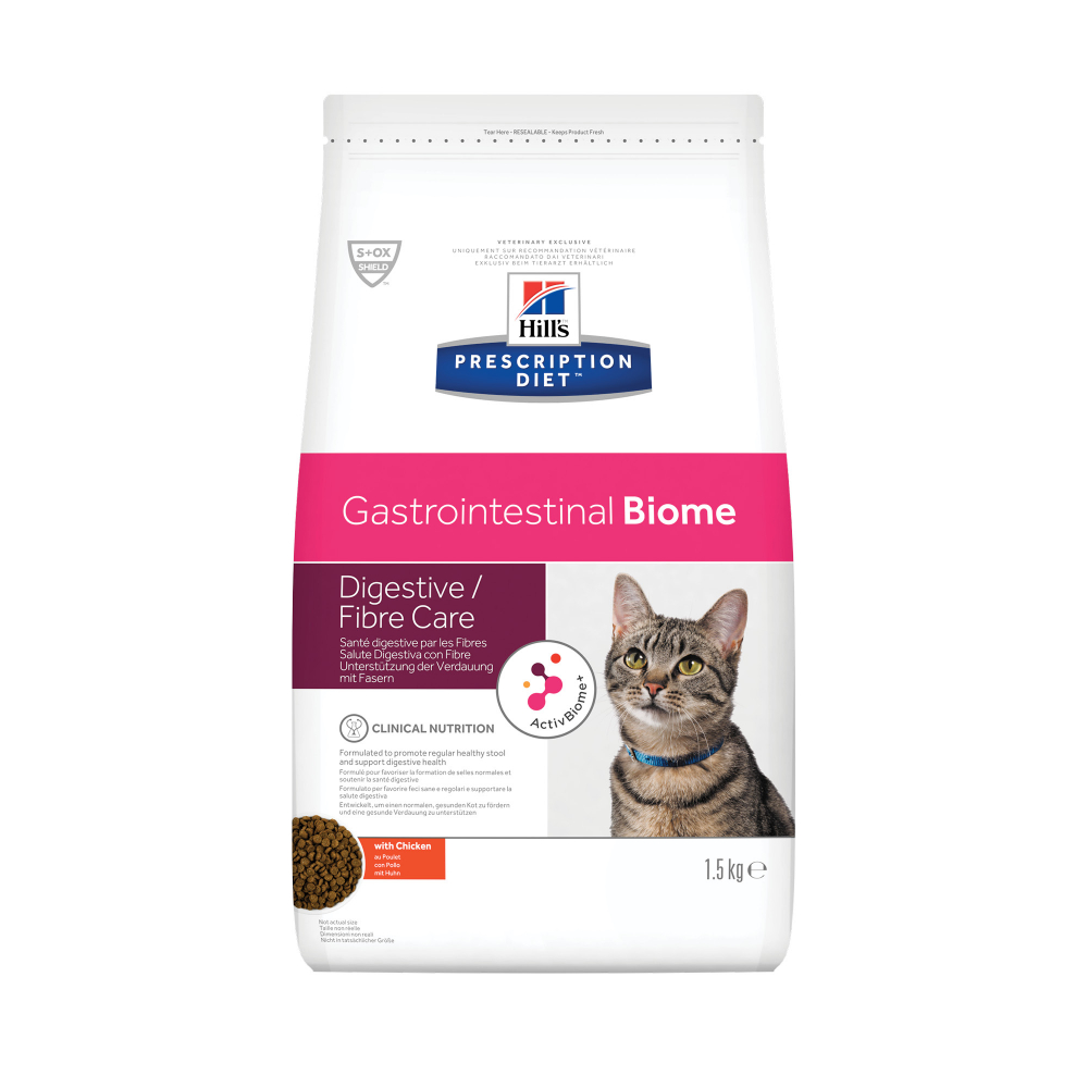 Хиллс Prescription Diet Gastrointestinal Biome сухой для кошек при нарушениях пищеварения