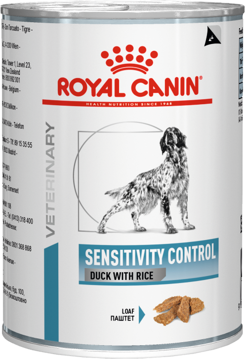 Royal Canin Sensitivity Control диета для собак с пищевой непереносимостью (консервы) 420 гр