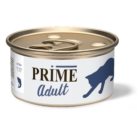 PRIME Тунец в собственном соку для кошек 70 гр