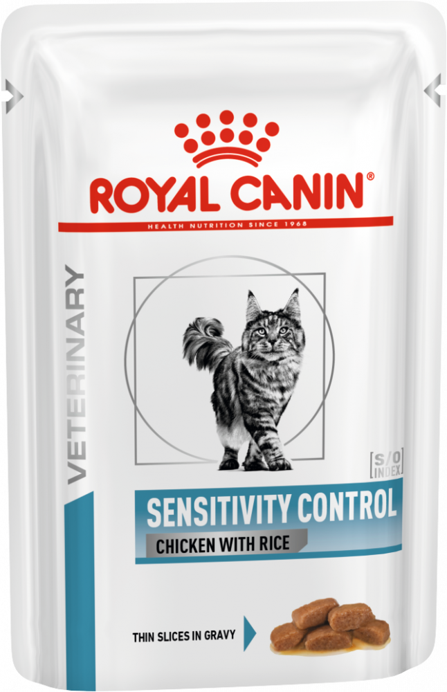 Royal Canin Sensitivity Control диета для кошек с пищевой непереносимостью цыпленок и рис 85 гр