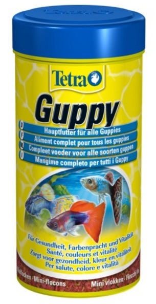 Tetra Guppy корм для гуппи, мини-хлопья