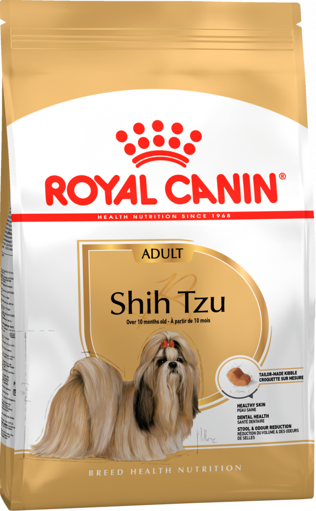 Royal Canin Shih Tzu Adult корм для взрослых собак породы ши тцу в возрасте от 10 месяцев и старше