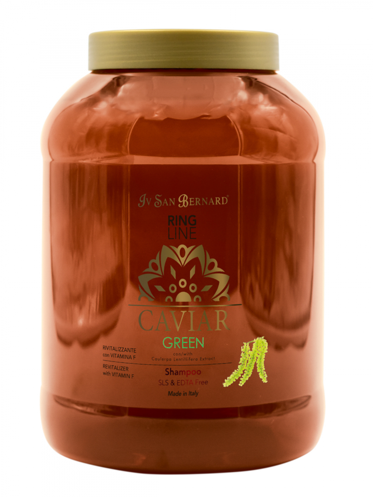 Iv San Bernard Green Caviar Шампунь "Зеленая Икра" ревитализирующий без лаурилсульфата натрия 3 л