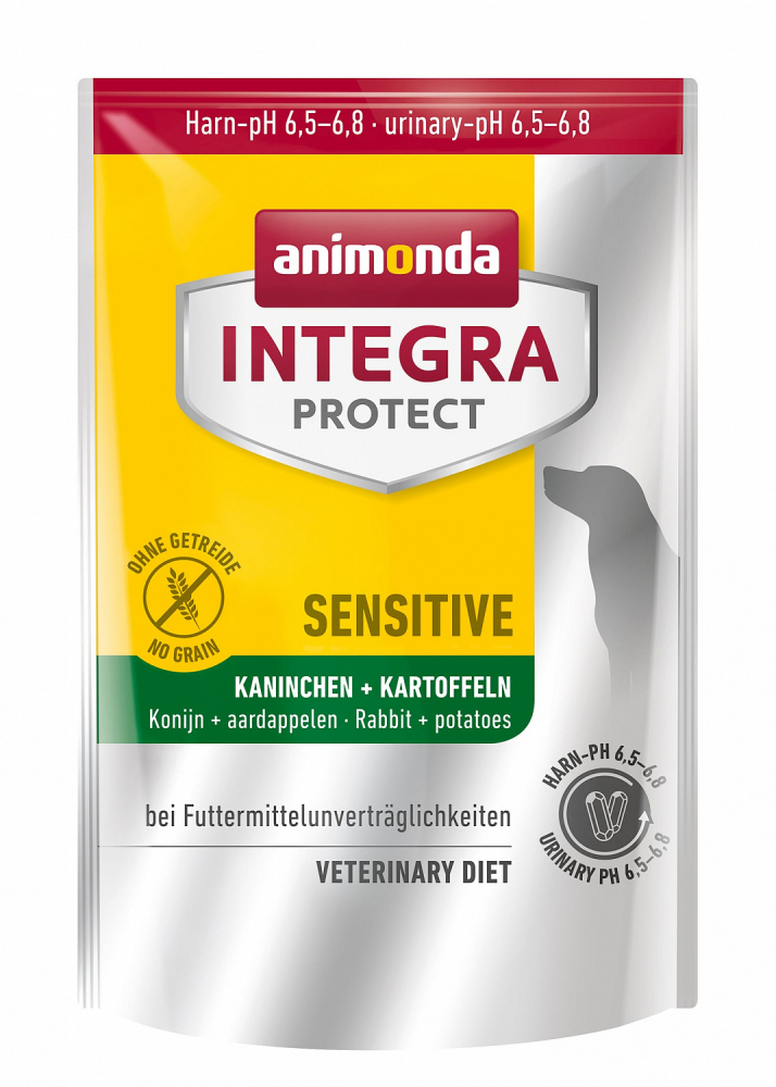 Animonda Integra Protect Dog Sensitive Rabbit & Potatoes c кроликом и картошкой для взрослых собак при пищевой аллергии