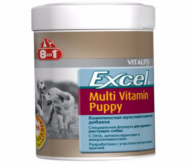 8 IN 1 Excel  Мультивитамины для  щенков