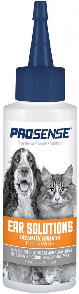 8IN1 ГИГИЕНИЧЕСКИЙ ЛОСЬОН ДЛЯ УШЕЙ PRO-SENSE, ДЛЯ СОБАК И КОШЕК, 118 МЛ