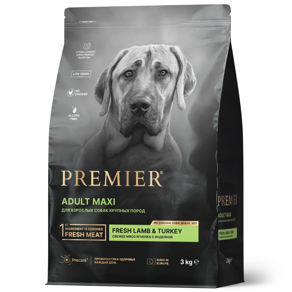 Premier Dog Lamb&Turkey ADULT Maxi (        )