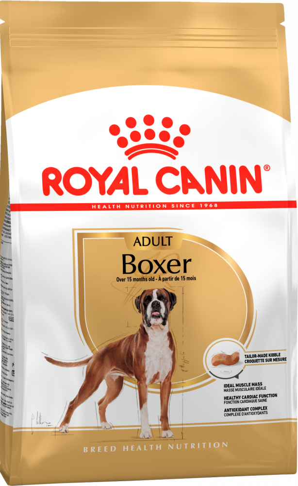 Royal Canin Boxer Adult корм для собак породы боксер в возрасте с 15 месяцев