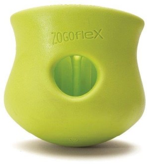 Zogoflex игрушка под лакомства для собак TOPPL L 10 см зеленая