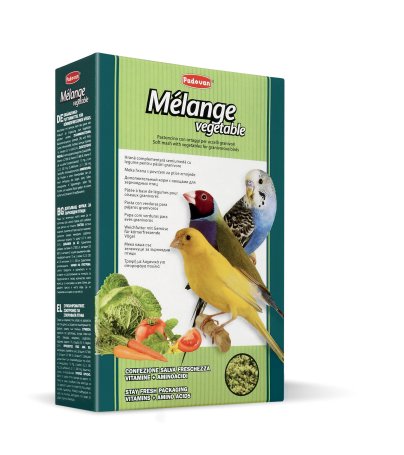 Padovan Melange Vegetable дополнительный корм для зерноядных птиц