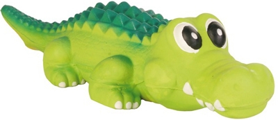 Trixie игрушка для собак Крокодил латекс 35 см